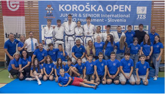 Koroški judoisti na mednarodnem turnirju do sedmih odličij