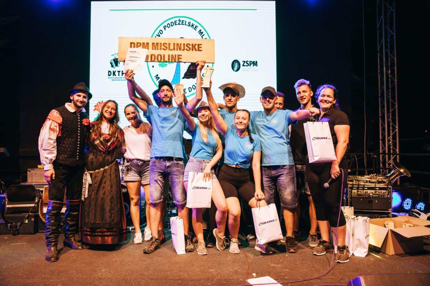 Korošci tretji na državnih kmečkih igrah (FOTO)