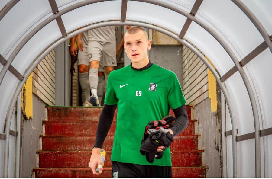 VIDEO: Izjemna obramba vratarja Olimpije, Vuzeničana Matevža Vidovška