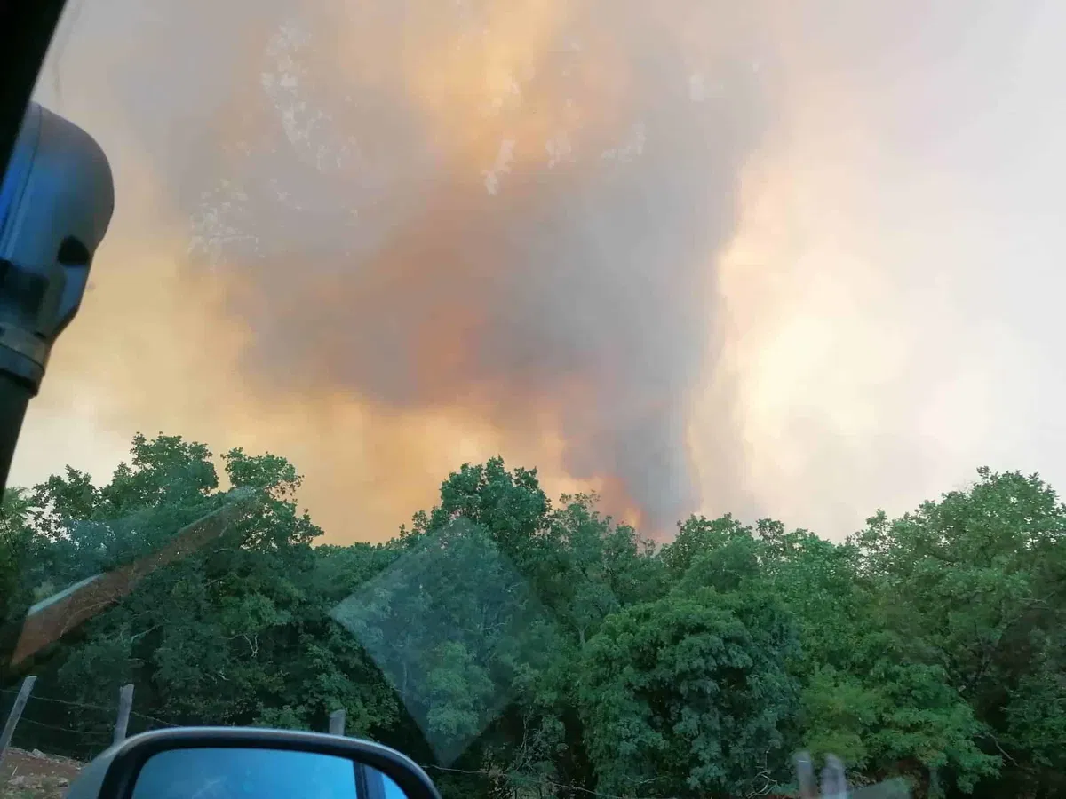 Preklicana evakuacija za prebivalce šestih krajev na goriškem Krasu