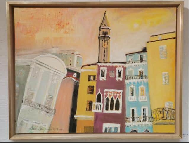 V Dravogradu na ogled likovna razstava območnih slikarjev (FOTO)