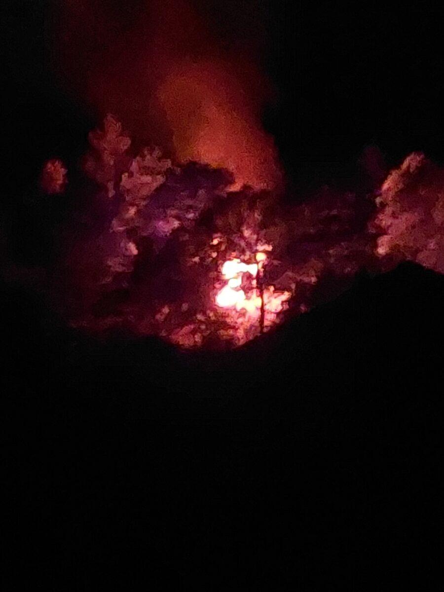 Policija sporočila podrobnosti požara brunarice na območju Brdinj