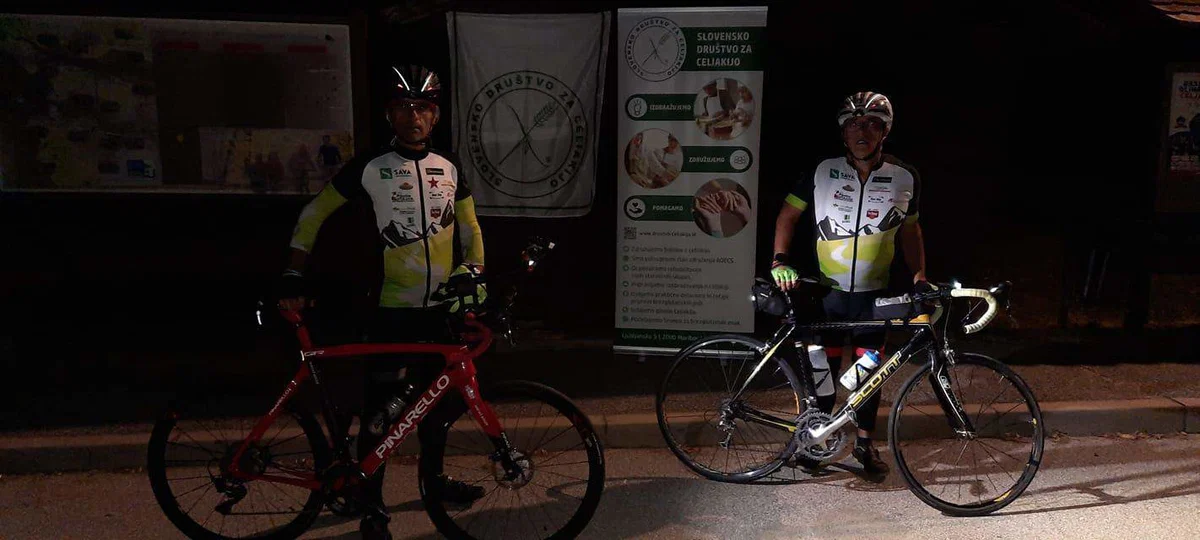 Navdušena kolesarja in prijatelja celiakašev se bosta odpravila kolesom s Hodoša na Debeli rtič