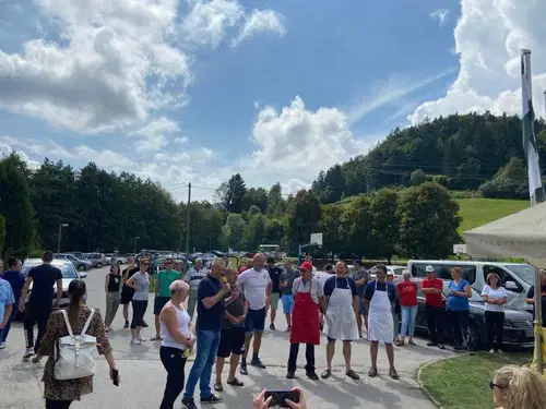 Golažijada v Šmiklavžu privabila številne pokuševalce jedi (FOTO)