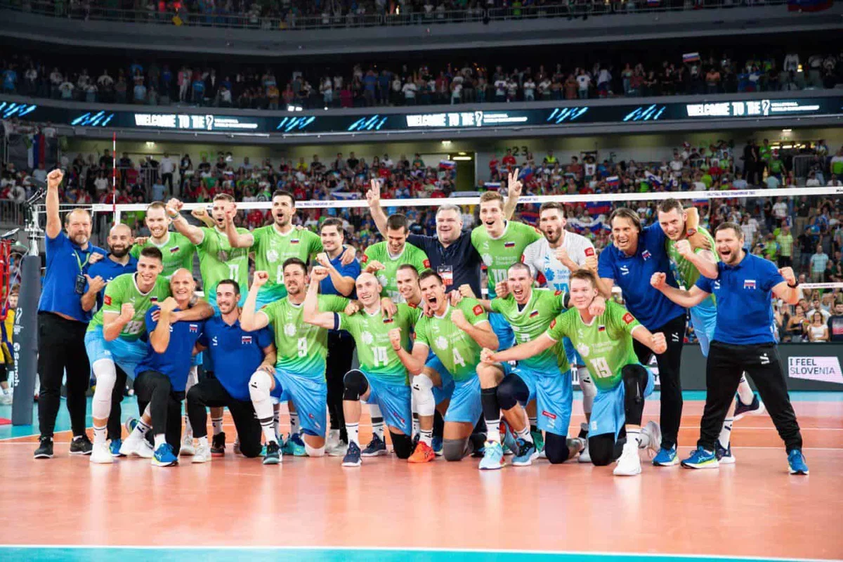 Slovenski odbojkarji na SP končali četrti