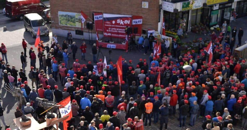 Sindikat Skei s pobudo za pogajanja o dvigu plač