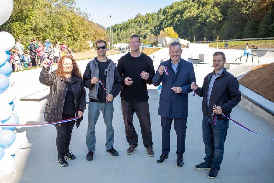 Slovenj Gradec bogatejši za Park urbanih športov (FOTO in VIDEO)