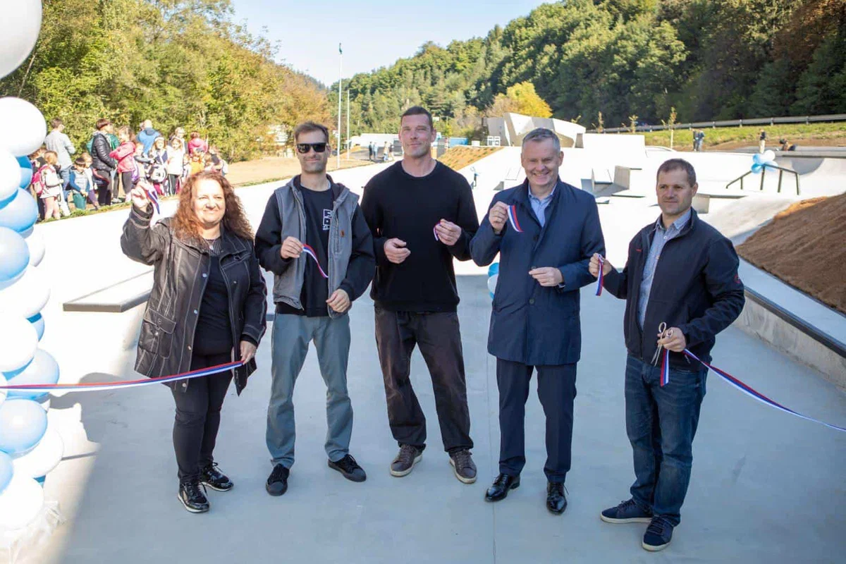 Slovenj Gradec bogatejši za Park urbanih športov (FOTO in VIDEO)