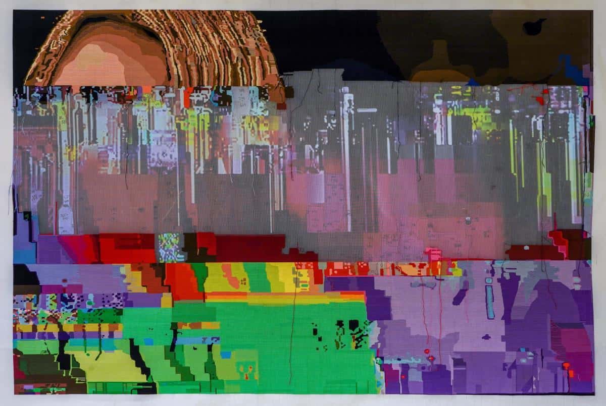 Koroški Gobelin velikan na razstavi na Poljskem