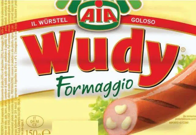 Odpoklic perutninskih hrenovk Wudy