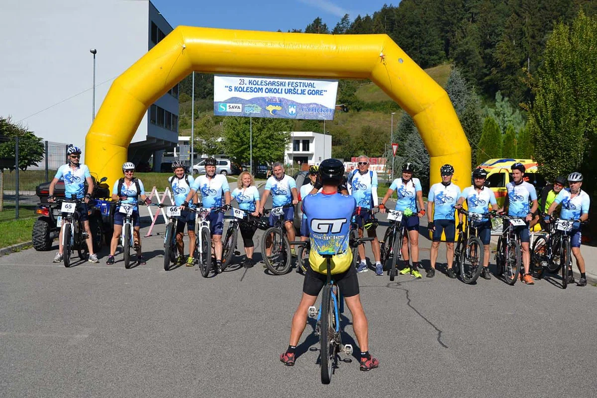 Prireditev S kolesom okoli Uršlje gore privabila skoraj 200 udeležencev
