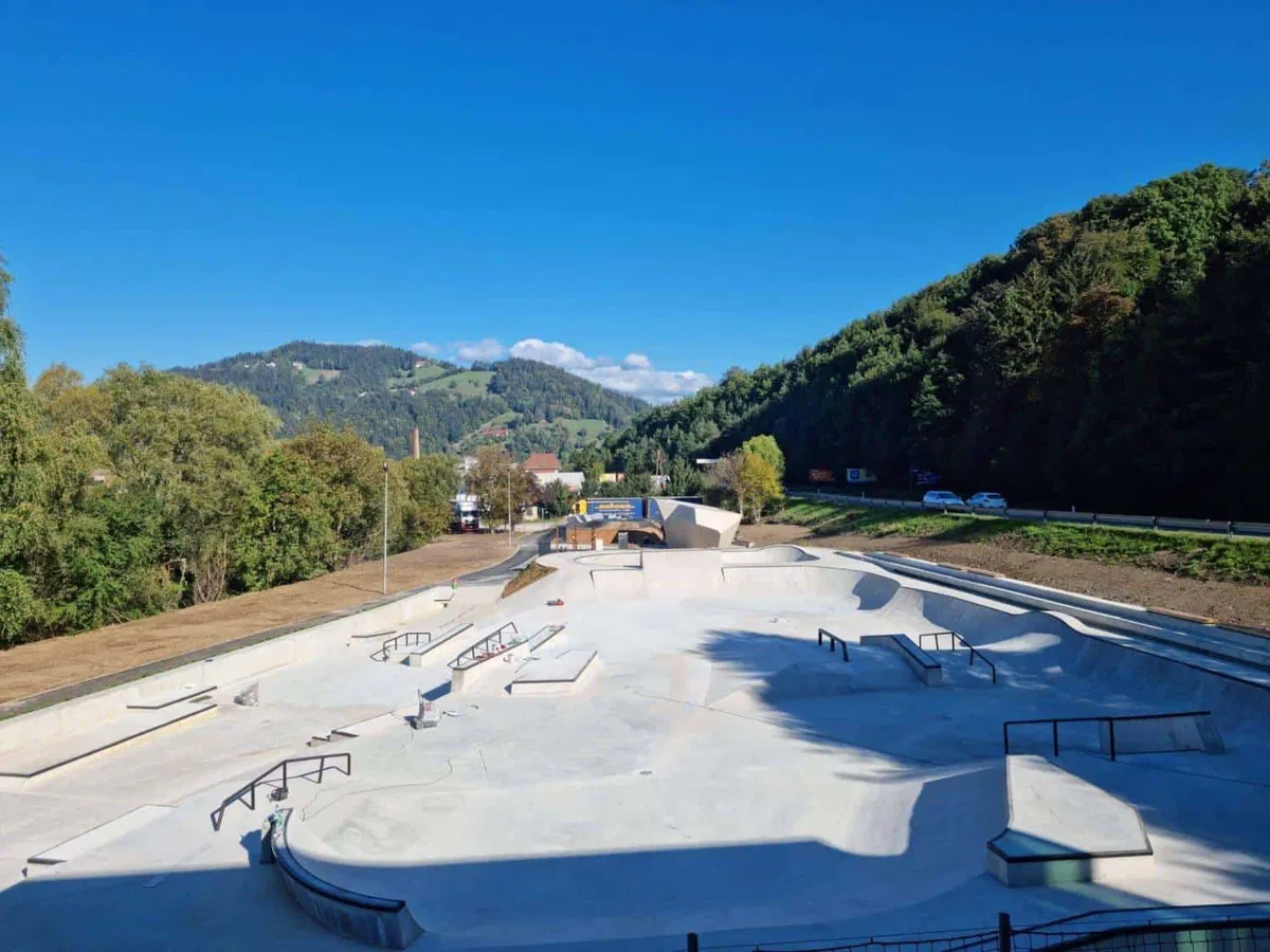 Otvoritev Parka urbanih športov Slovenj Gradec