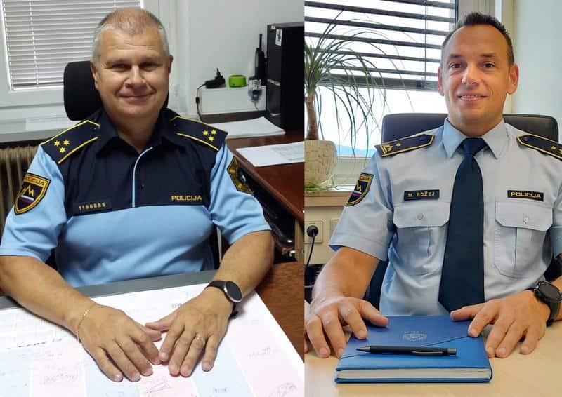 Sektor uniformirane policije PU Celje od včeraj vodi Marko Rožej, PP Mozirje pa Matjaž Sem