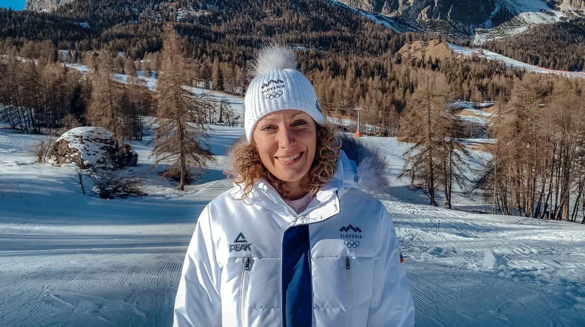 Ilka Štuhec zelo hitra na prvem uradnem treningu