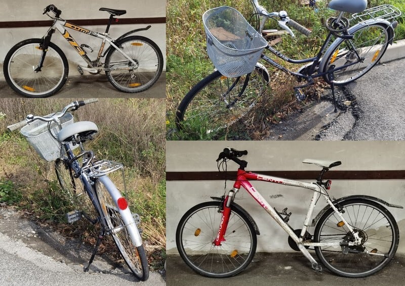 Če pogrešate kolesa s fotografij, se oglasite na policijski postaji (FOTO)