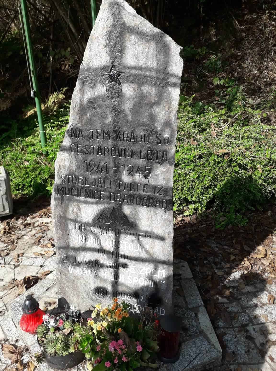 Nove podrobnosti o vandalizmu nad spomenikom v Dravogradu