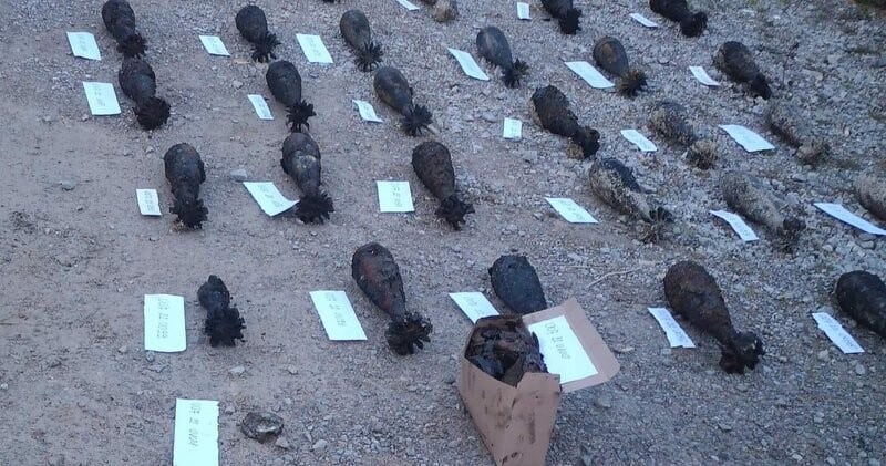 Osem min so uničili v Doliču, preostale bodo do uničenja skladiščene v Novi Gorici