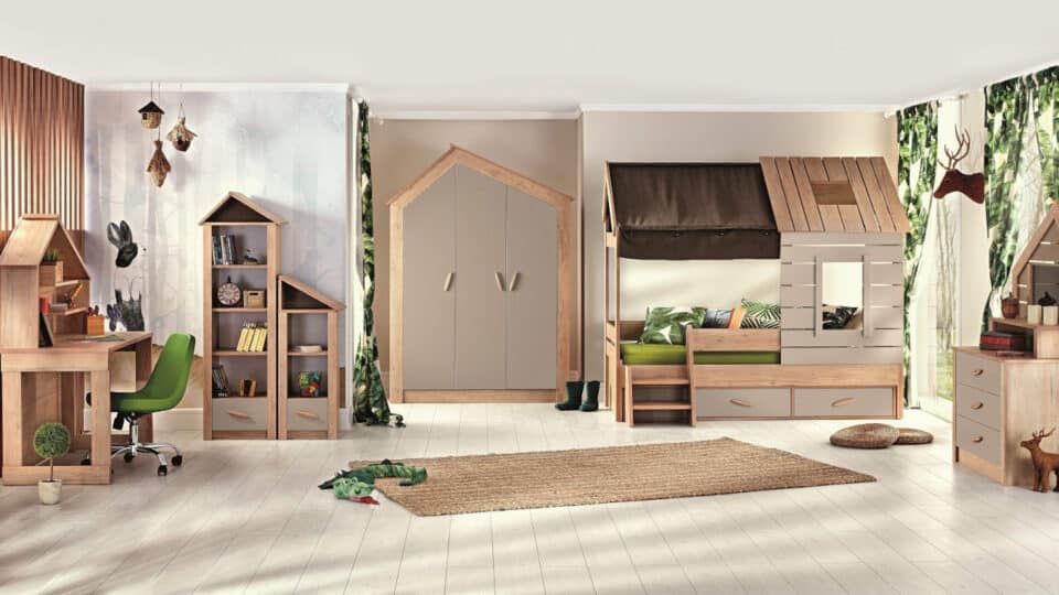 Do kvalitetne otroške sobe z nakupom na obroke brez obresti in brezplačno dostavo