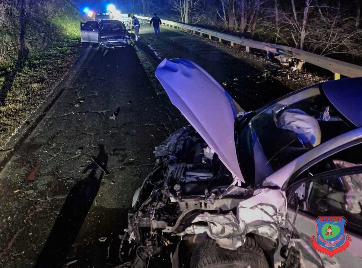 FOTO: Včerajšnjo prometno nesrečo povzročil 25-letni voznik
