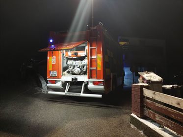 Včerajšnji požar na Šancah v celoti uničil delavnico