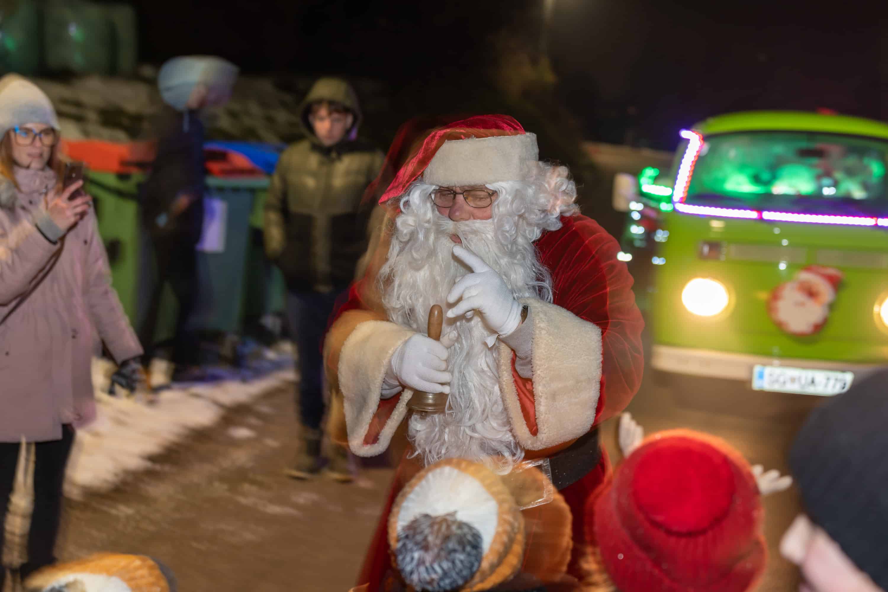 Božiček je na poti: Že jutri bo obiskal vaške skupnosti in mestne četrti Slovenj Gradca