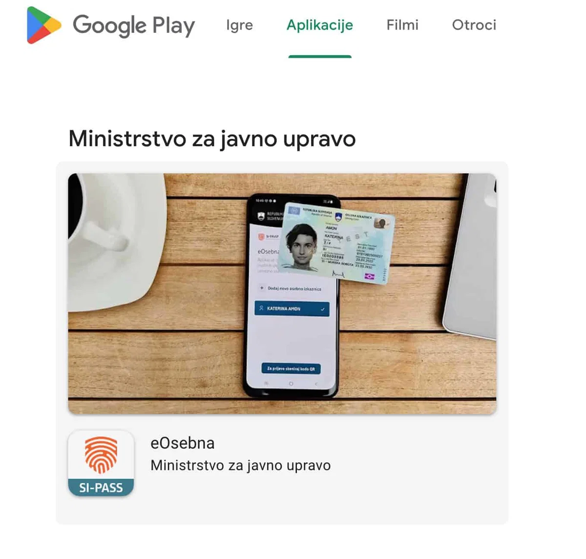 Z mobilno aplikacijo eOsebna bo uporaba elektronske osebne izkaznice bolj enostavna