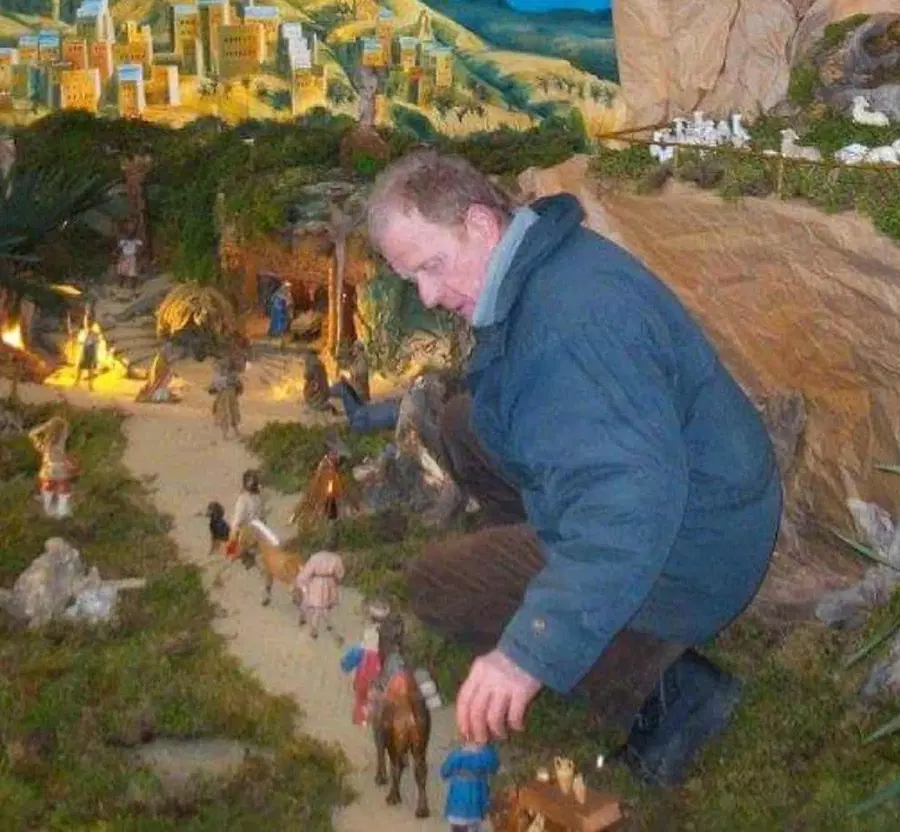 Na Kronski gori so tudi letos zaživele jaslice (VIDEO)