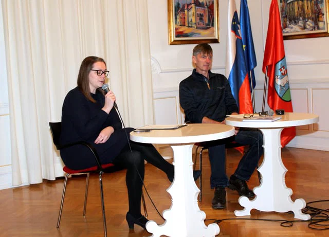 Včeraj je bila v Dvorcu Bukovje predstavljena nova knjiga Srečka Nagliča