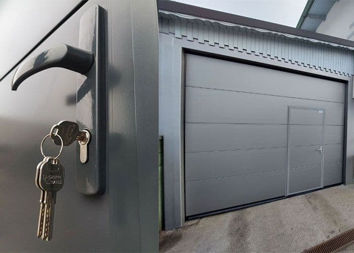 Zakaj izbrati osebni prehod v garažnih vratih?