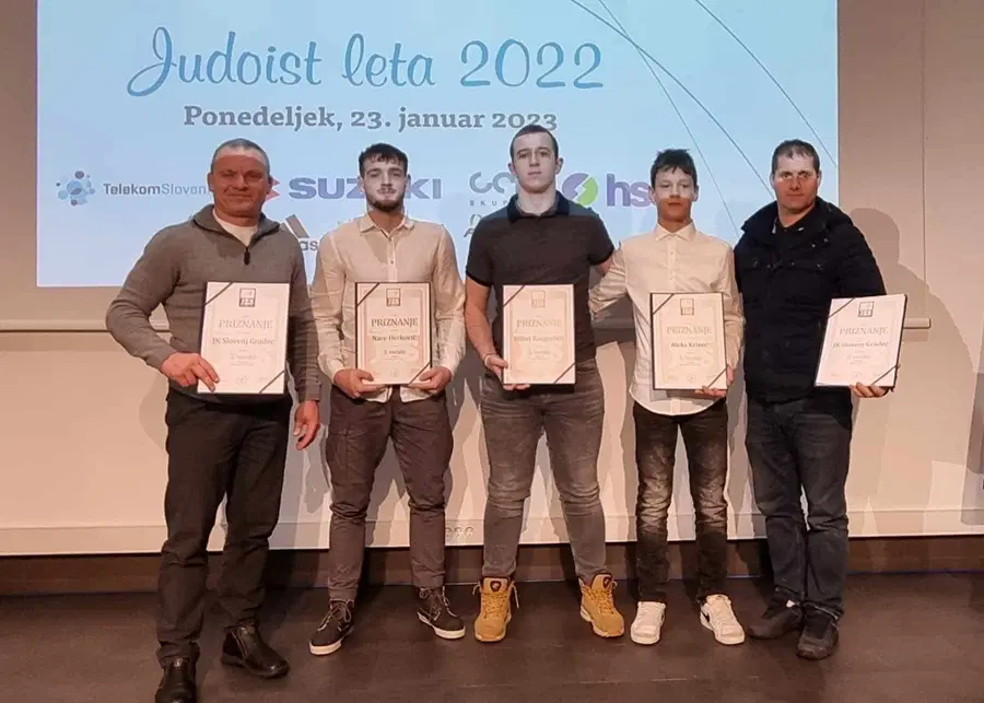 FOTO: Podelitev priznanj najboljšim judoistom in judoistkam v letu 2022