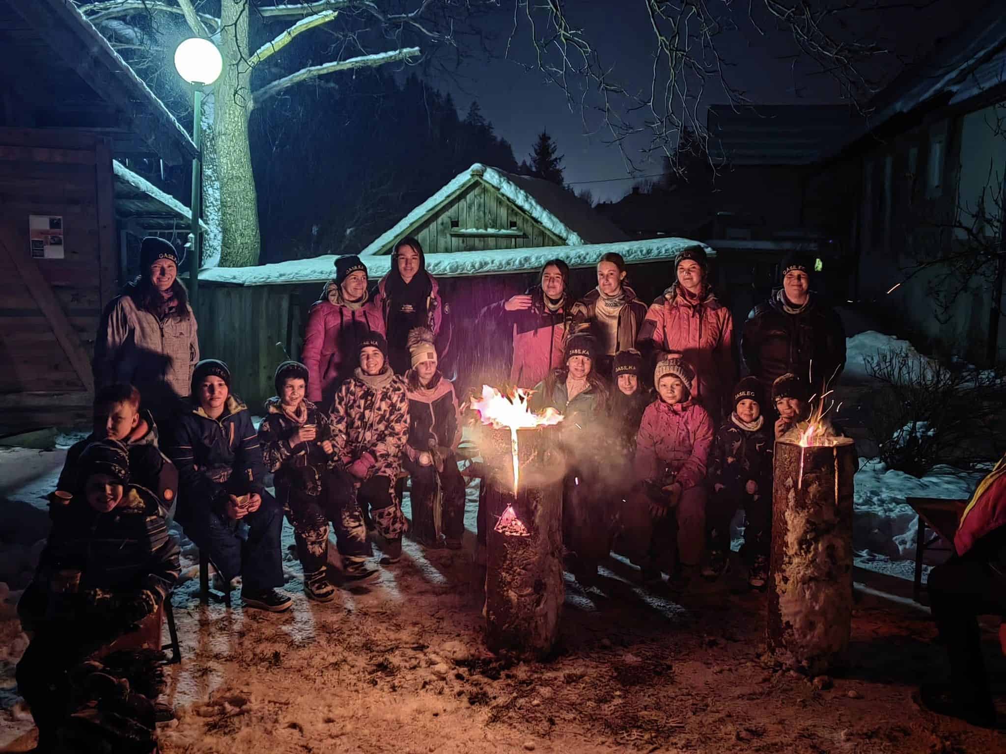 Mislinjski gasilci pripravili društveno sankanje (FOTO)