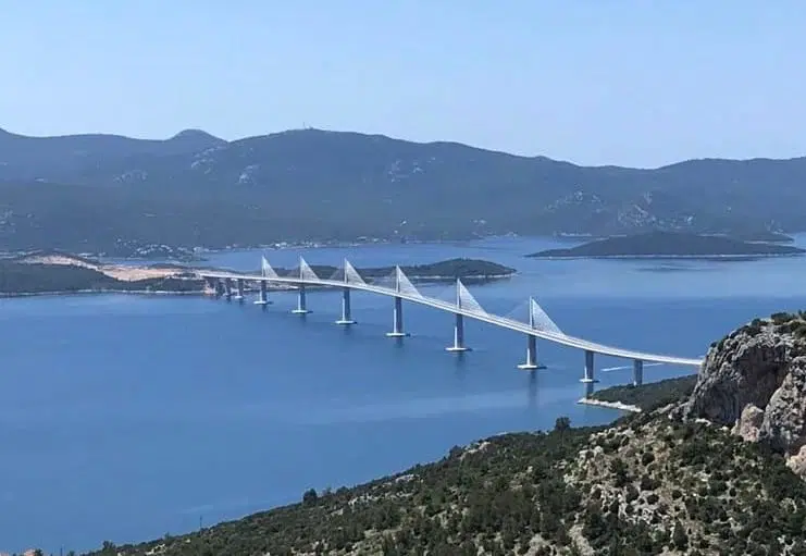 Delova osebnost leta 2022 je projektant mostu na Pelješac Pipenbaher