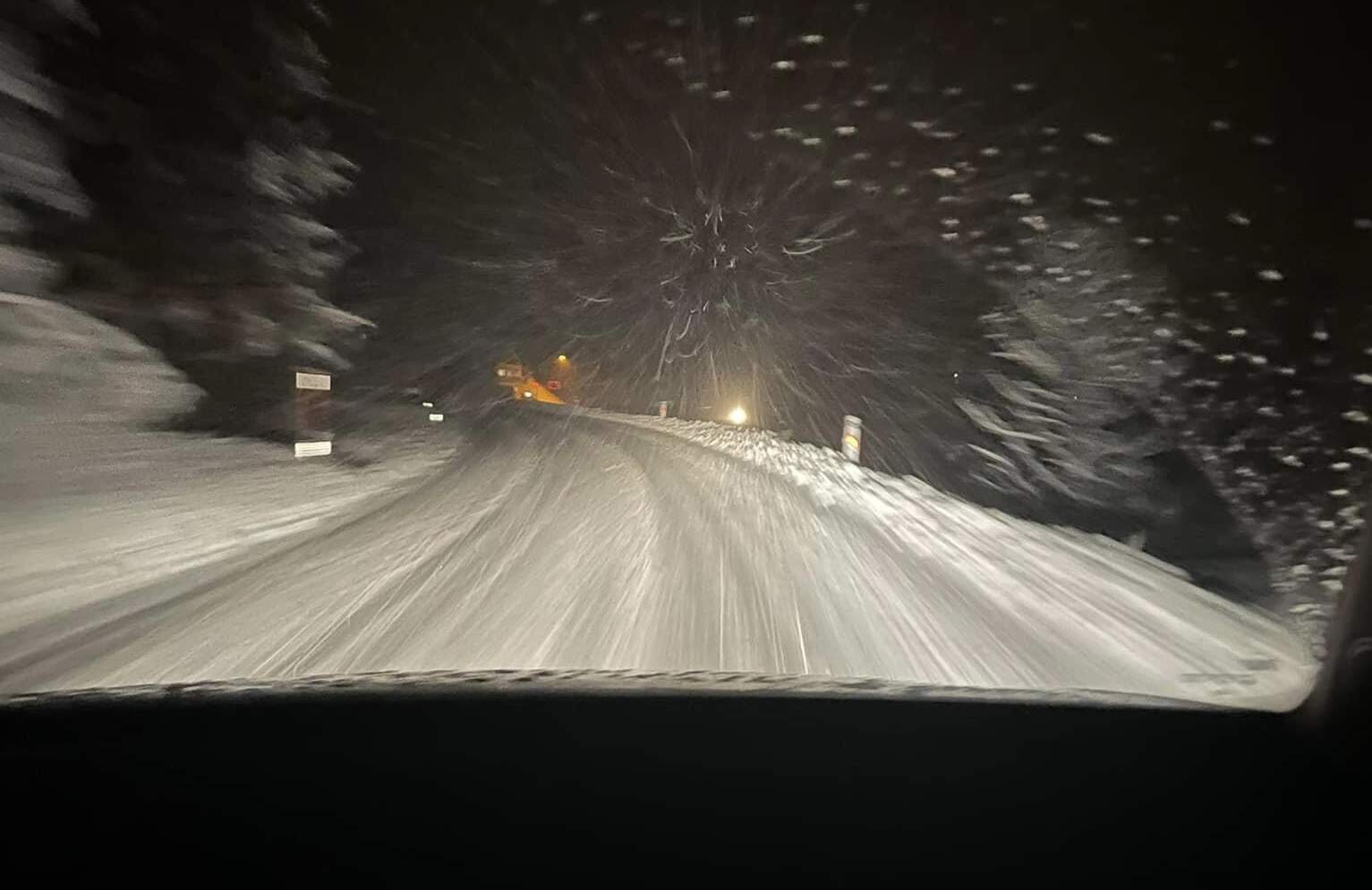 Razmere na koroških cestah, ponedeljek, 23. januar 2023