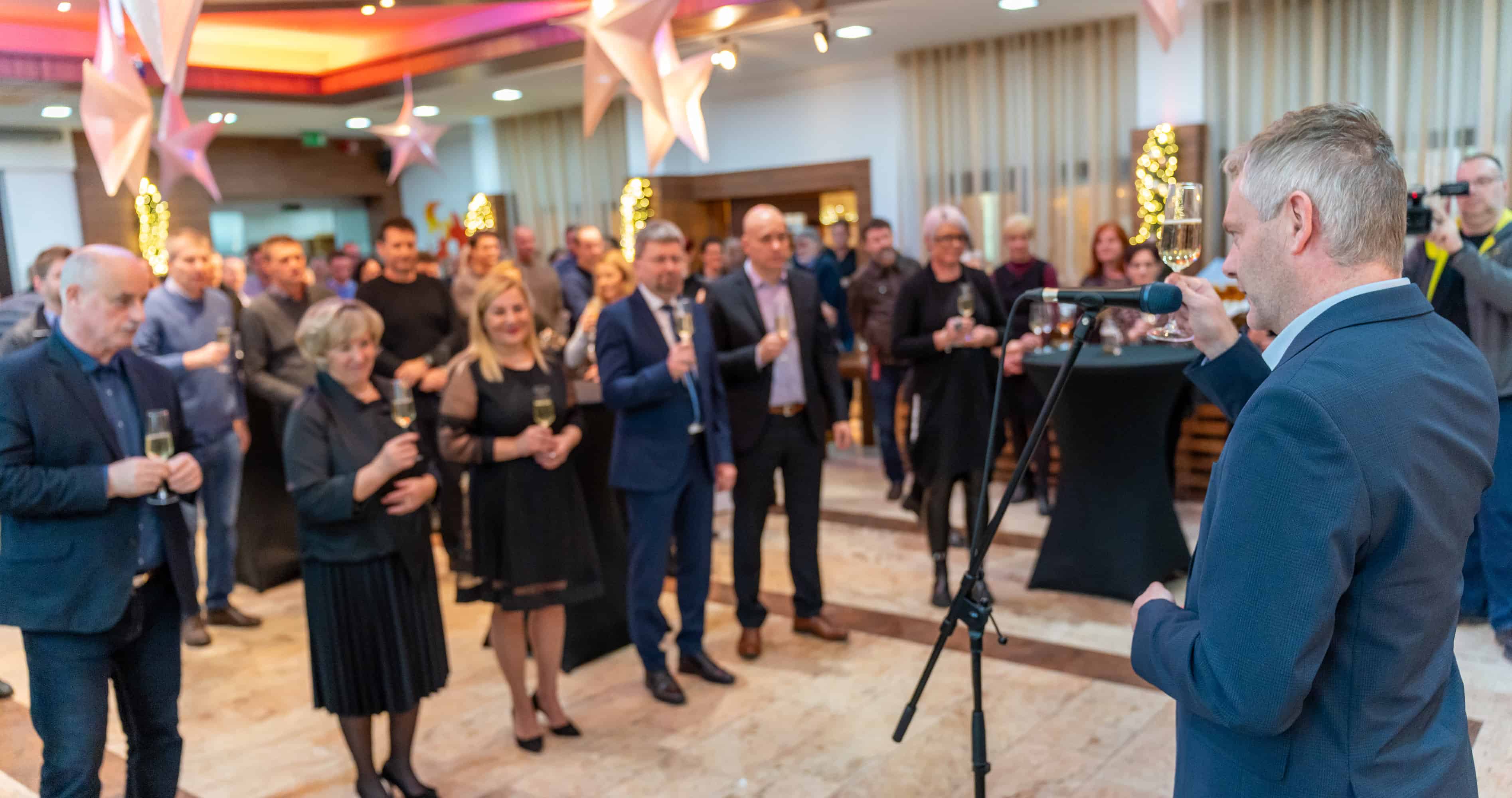 Župan Slovenj Gradca pripravil novoletni sprejem (VIDEO in FOTO)