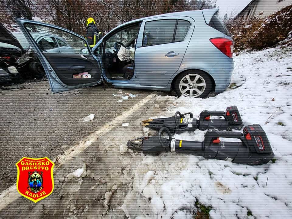 Pestro jutro in dopoldne so imeli tudi gasilci na cestah po Dravski dolini