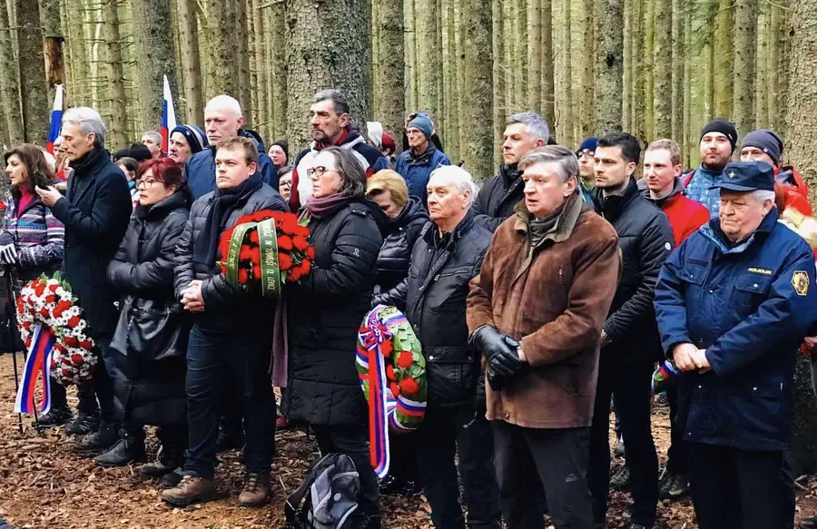 Danes je potekala slovesnost ob 80. obletnici padca Pohorskega bataljona pri Treh Žebljih na Osankarici