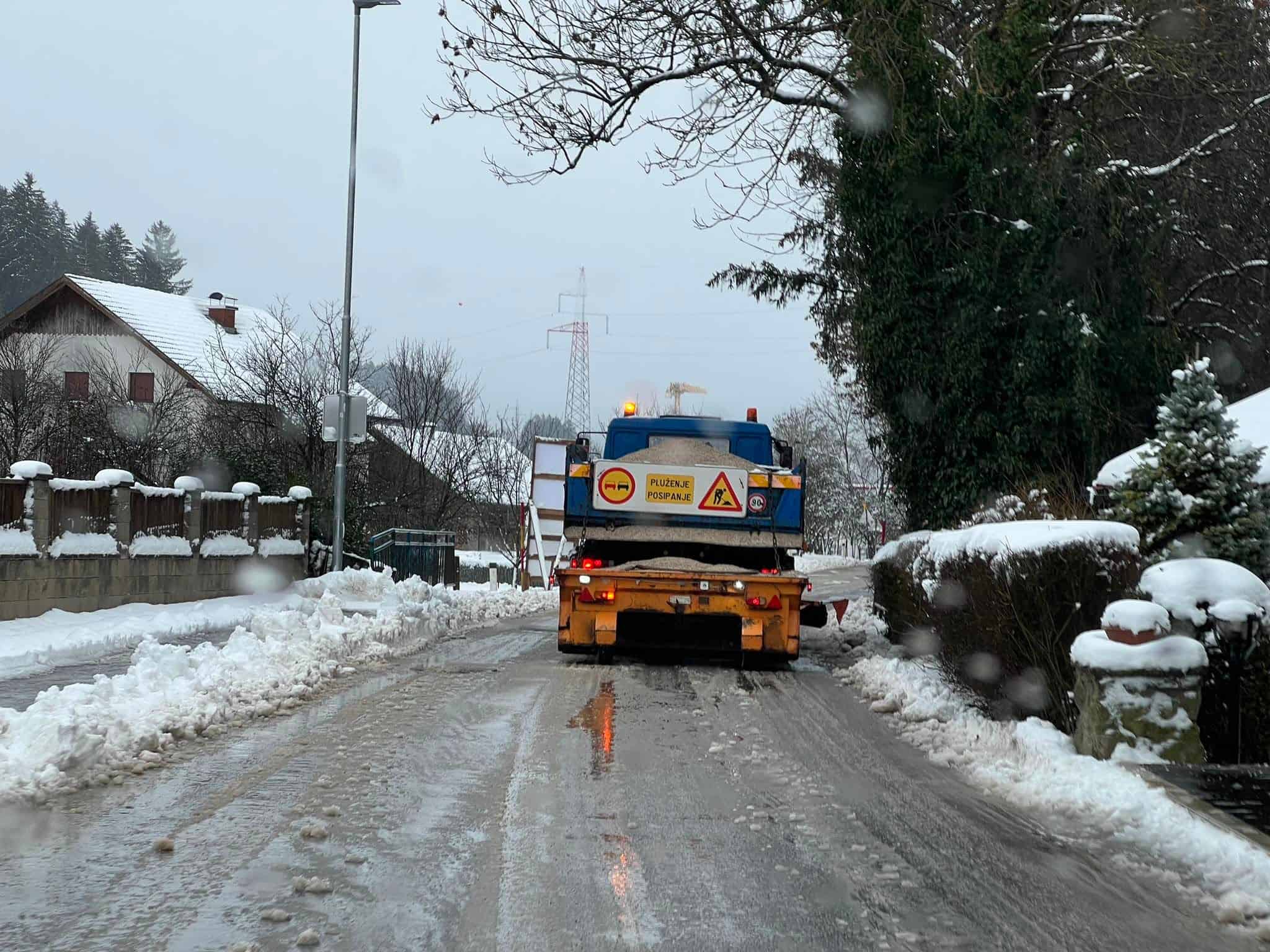 Začetek zimske službe: Sporočajo, da so pripravljeni na prvi sneg