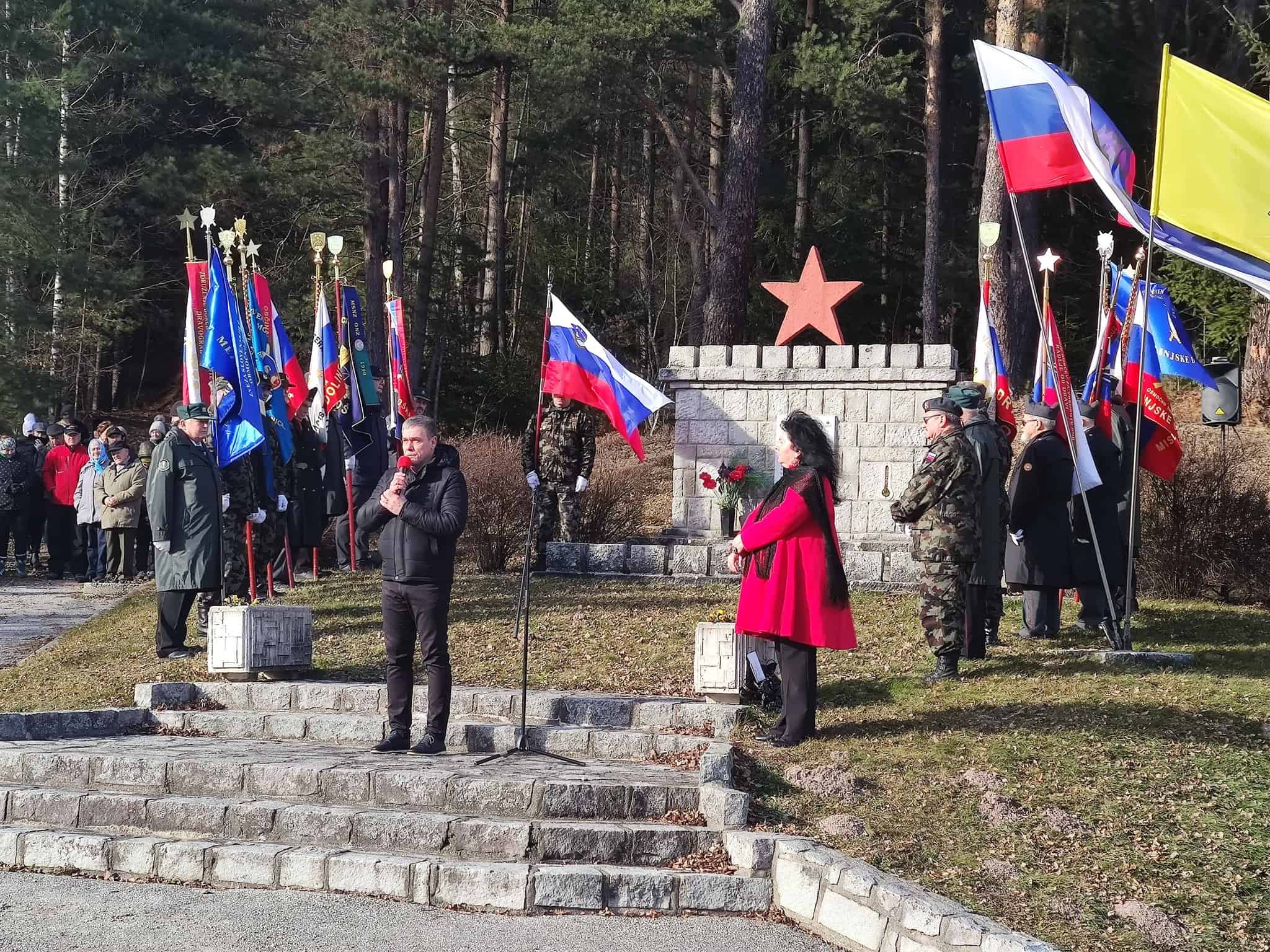 Danes je potekala spominska slovesnost ob 79. obletnici ustanovitve Zidanškove brigade
