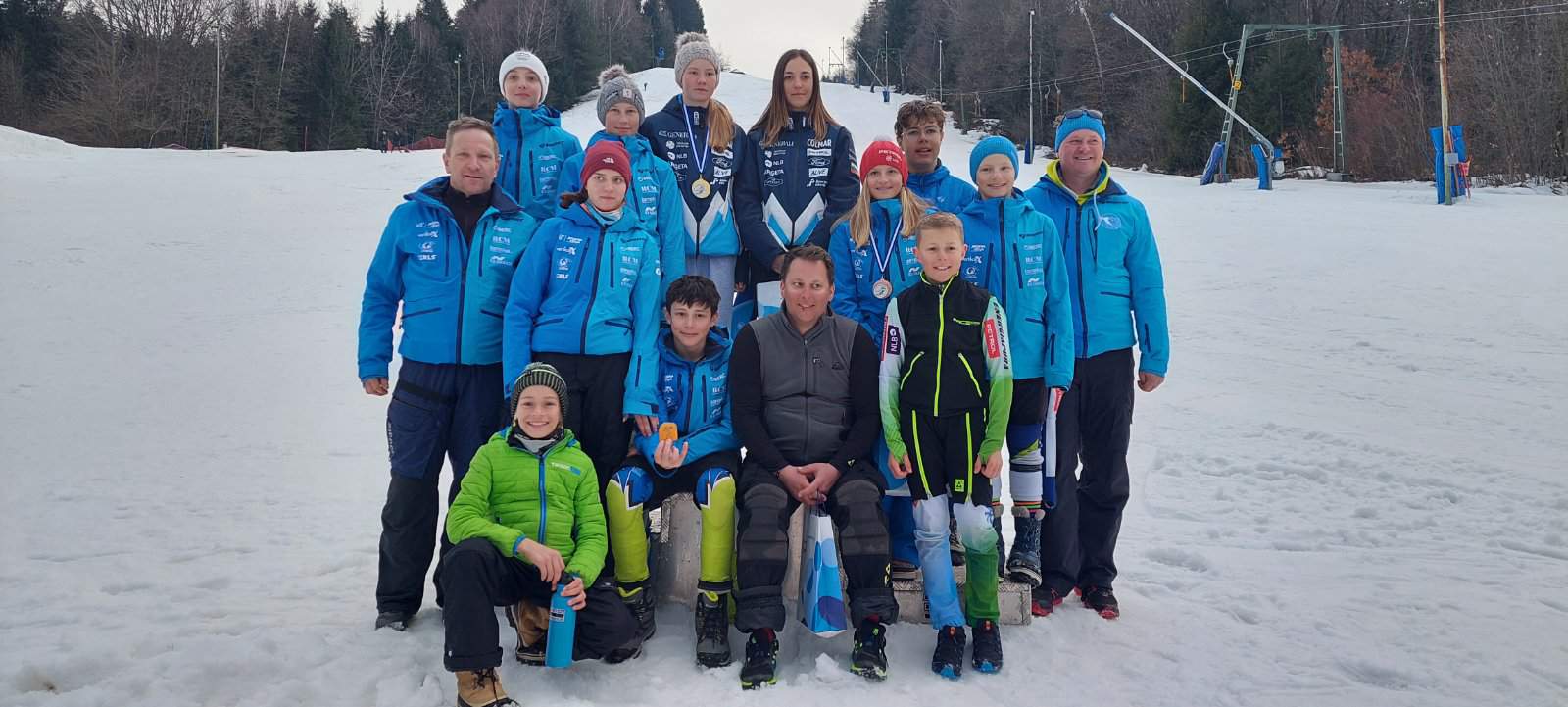 Alpski smučarski klub Fužinar slavil na domačem terenu