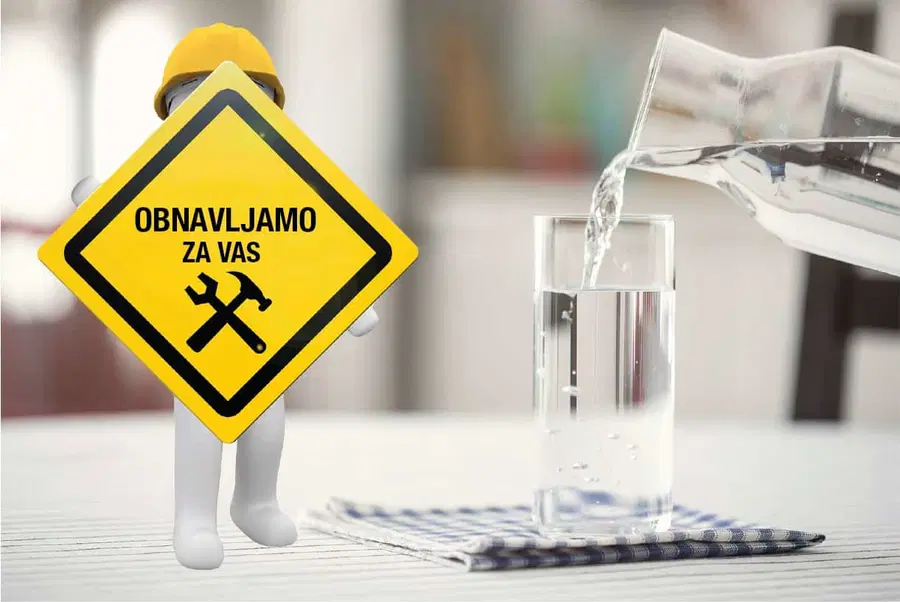 Na območju Šmiklavža in Vodriža motena dobava pitne vode