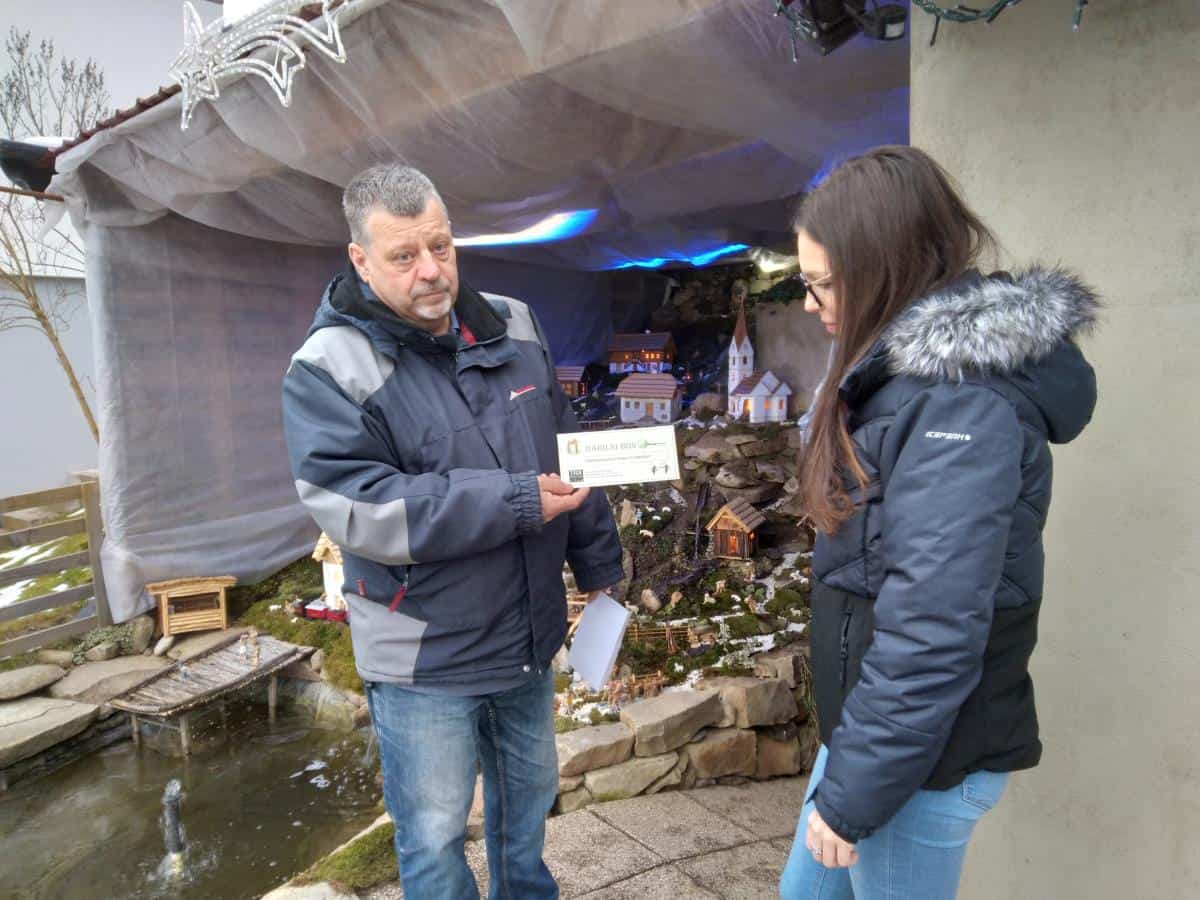 Davorin Legnar predal donacijo prvošolcu iz Občine Mislinje (FOTO)