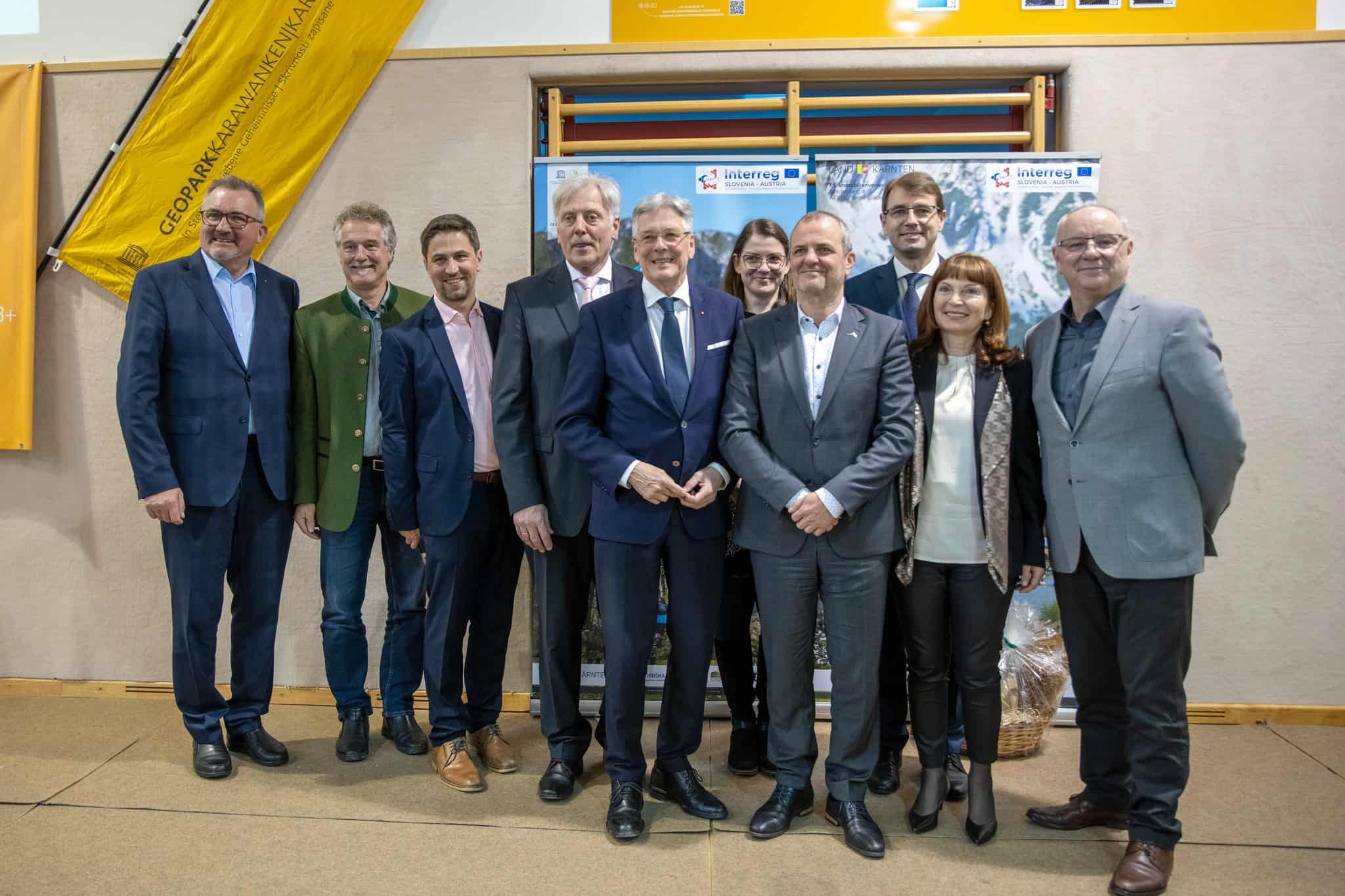 Včeraj je potekalo praznovanje 10. obletnice Geoparka Karavanke