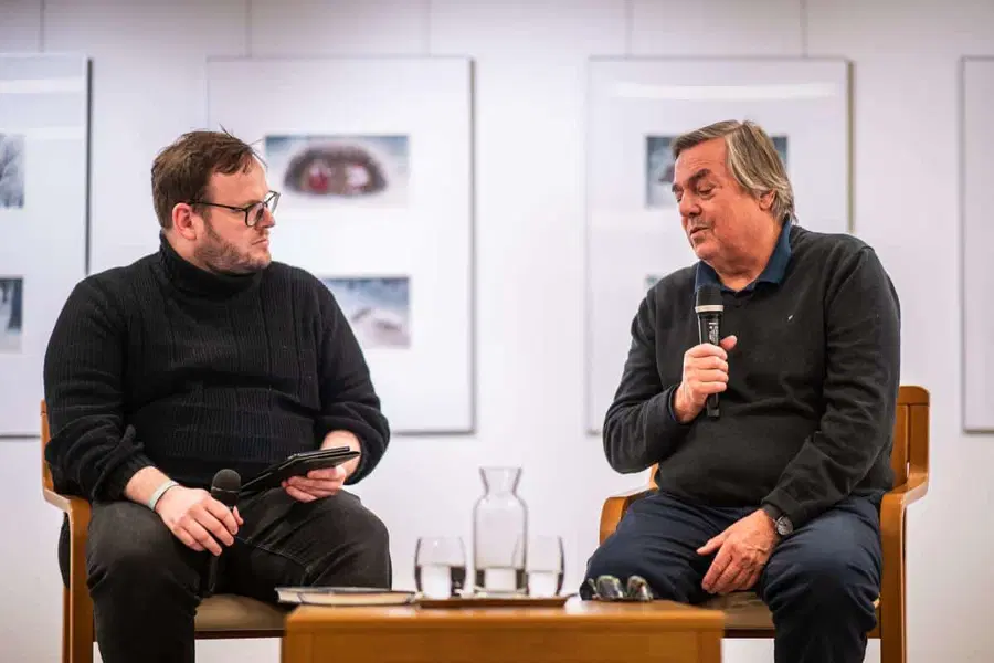 Koroška osrednja knjižnica dr. Franca Sušnika je gostila Draga Jančarja