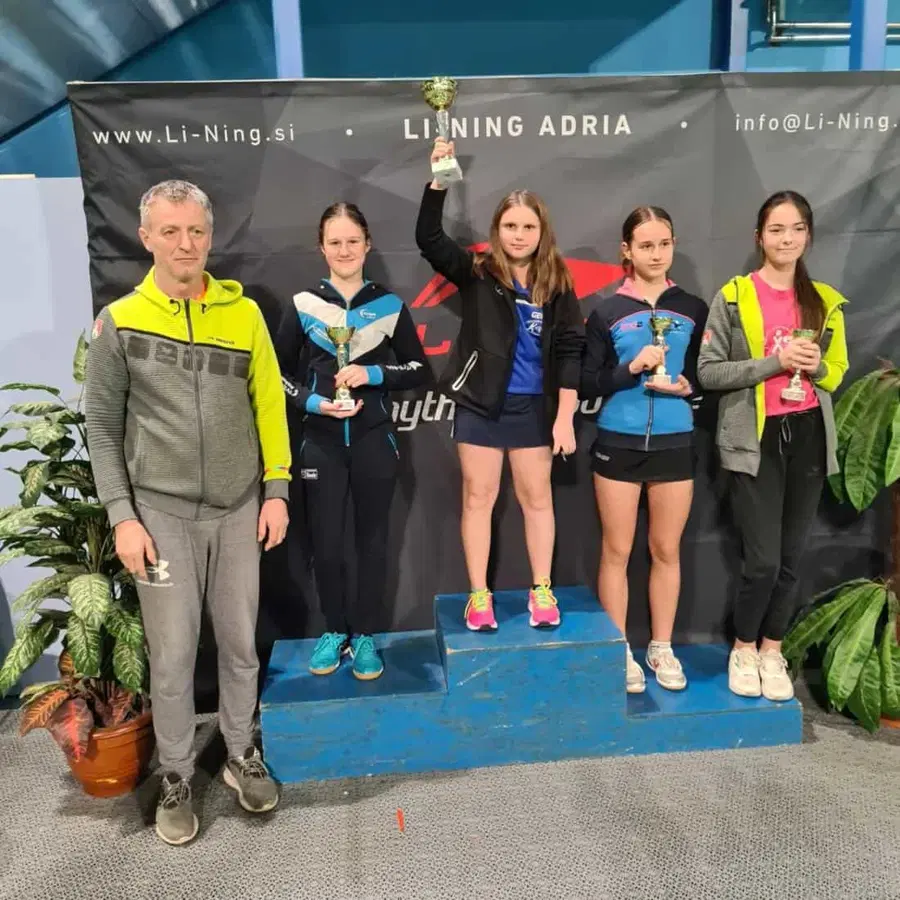 V soboto je v Ljubljani potekal 44. Jakhlov memorial v namiznem tenisu