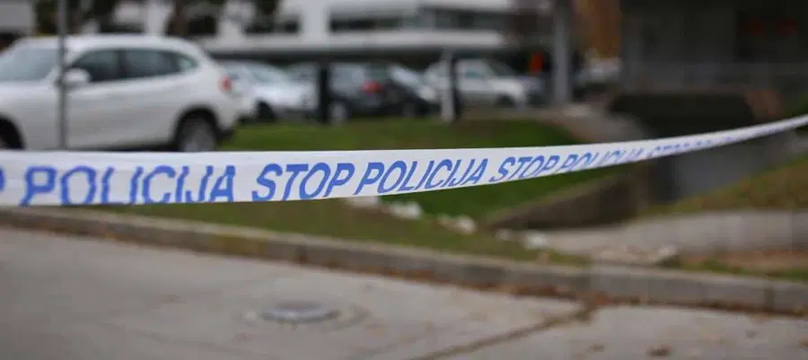 Na delovišču našli mino