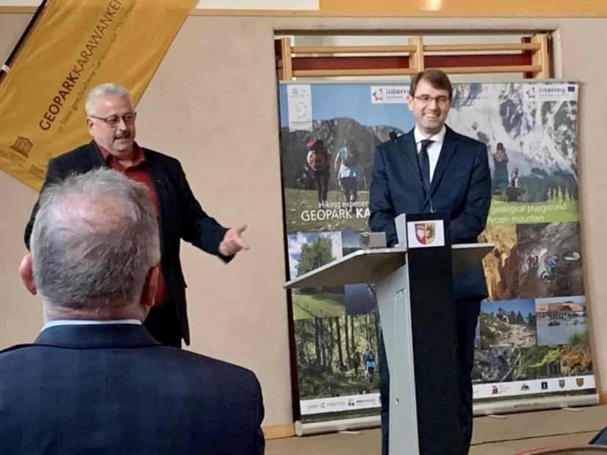 Novi predsednik Geoparka Karavanke je postal župan Raven dr. Tomaž Rožen (FOTO)