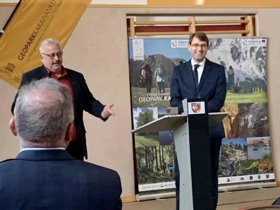 Novi predsednik Geoparka Karavanke je postal župan Raven dr. Tomaž Rožen (FOTO)