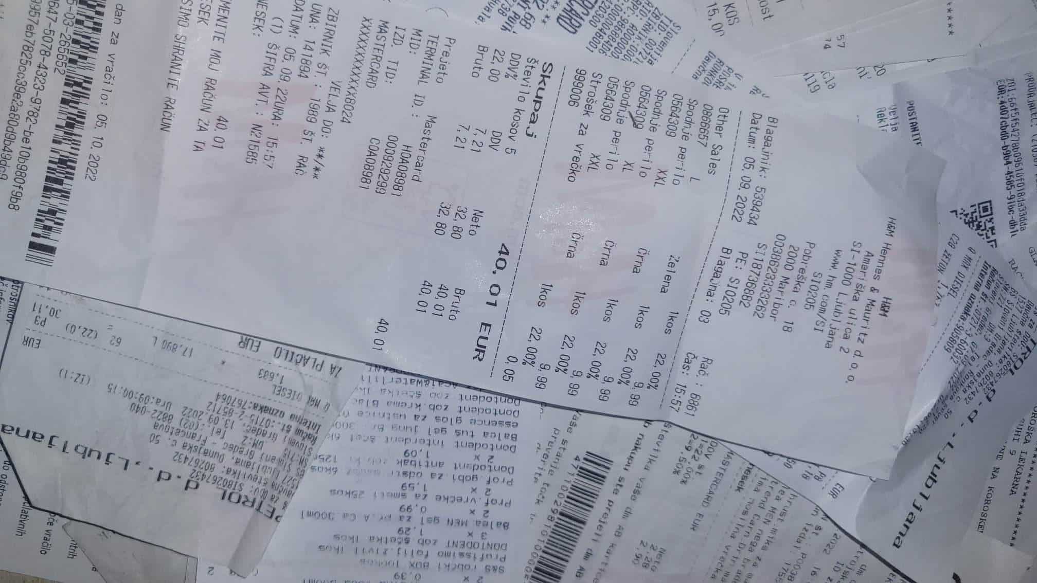 Izročanje računov v papirni ali elektronski obliki bo spet obvezno