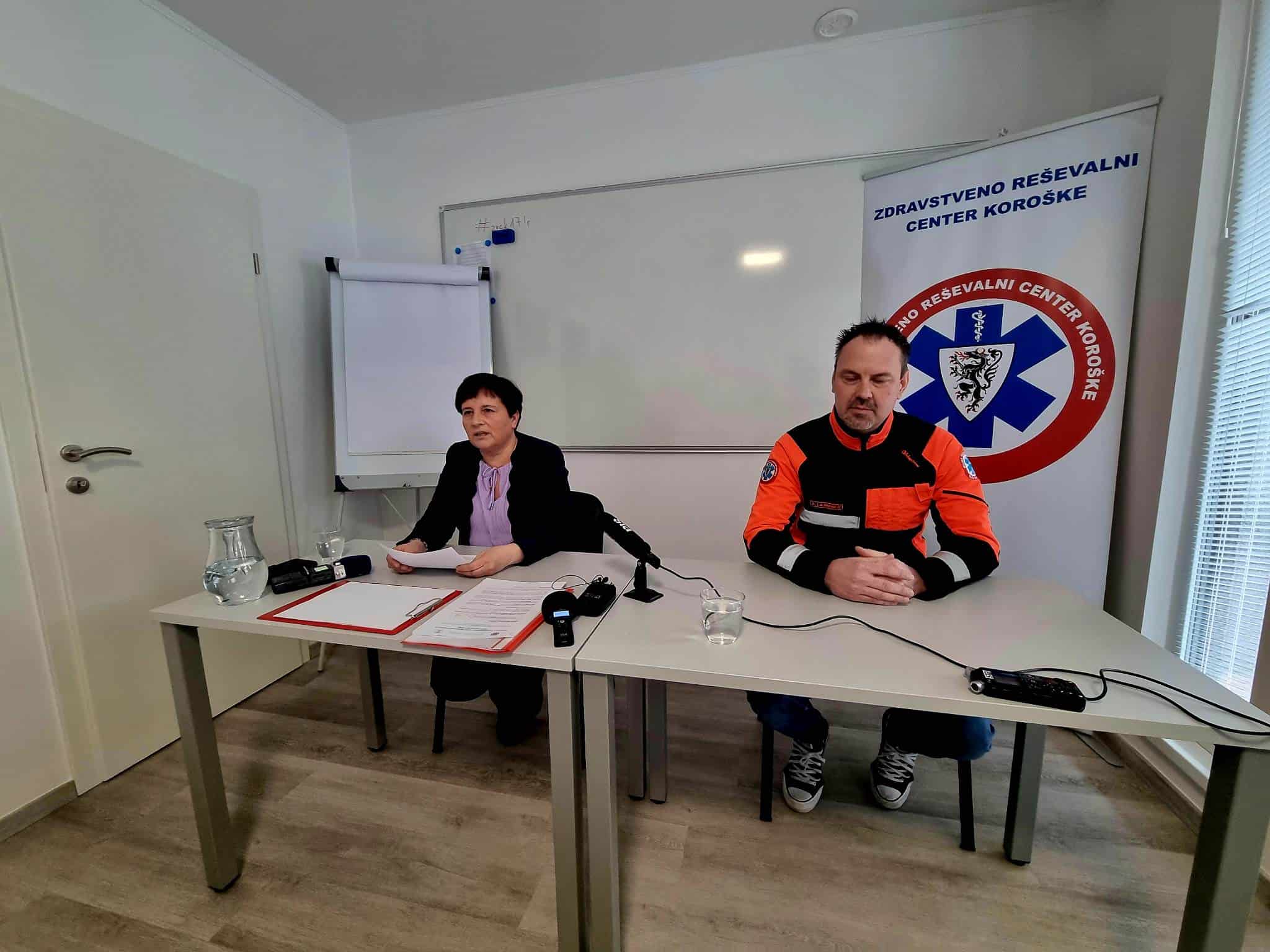 Koroške ekipe nujne medicinske pomoči bodo od marca aktivirali iz Maribora