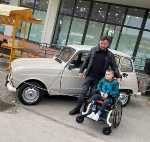 Najbolj popularna katra Fratar se je danes mudila v Radljah ob Dravi